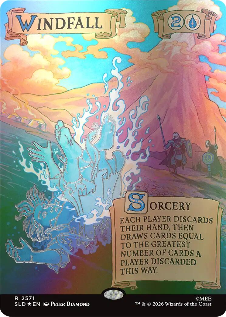 Windfall (2571) (Out Of Sight Foil) [Secret Lair Drop Series] | I Want That Stuff Brandon