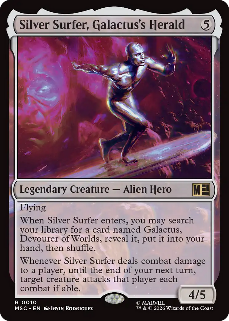 Silver Surfer, Galactus's Herald [Marvel Super Heroes Commander] | I Want That Stuff Brandon