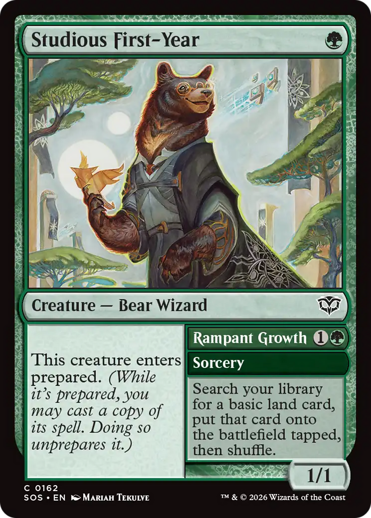 Studious First-Year [Secrets of Strixhaven] | I Want That Stuff Brandon