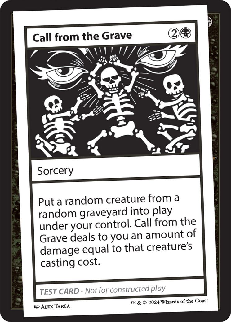 Call from the Grave [Mystery Booster 2 Playtest Cards] | I Want That Stuff Brandon