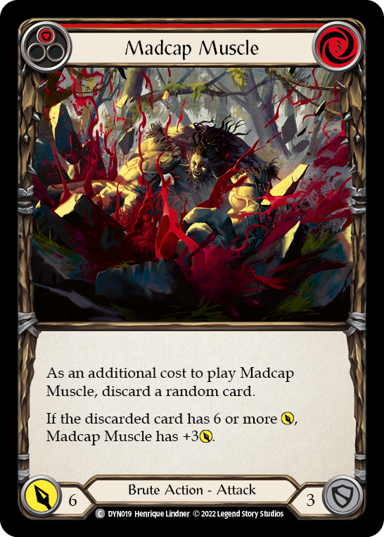 Madcap Muscle (Red) [DYN019] (Dynasty) | I Want That Stuff Brandon