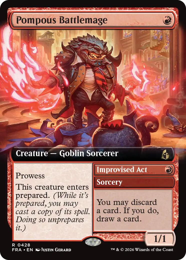 Pompous Battlemage (Extended Art) [Reality Fracture] | I Want That Stuff Brandon