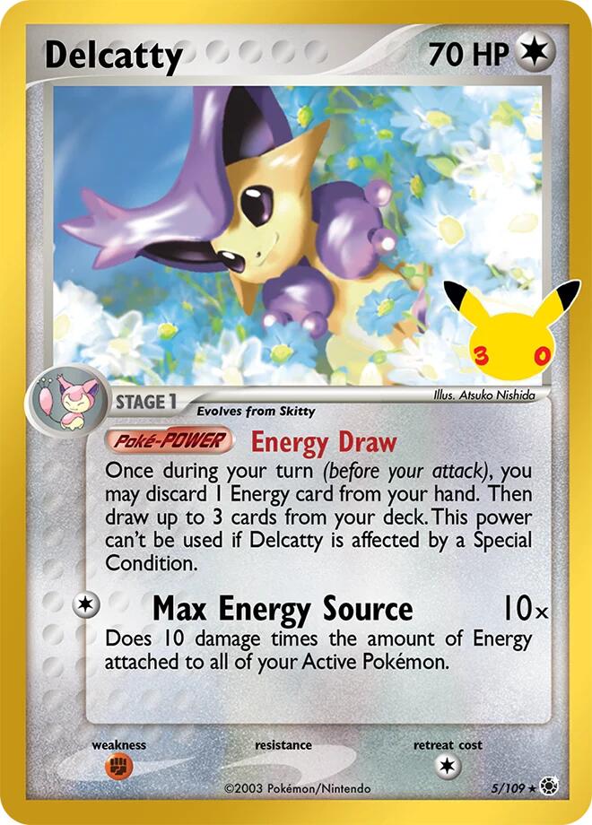 Delcatty (5/109) [Mega Evolution: 30th Celebration Classic Collection] | I Want That Stuff Brandon