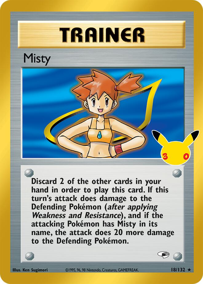 Misty (18/132) [Mega Evolution: 30th Celebration Classic Collection] | I Want That Stuff Brandon