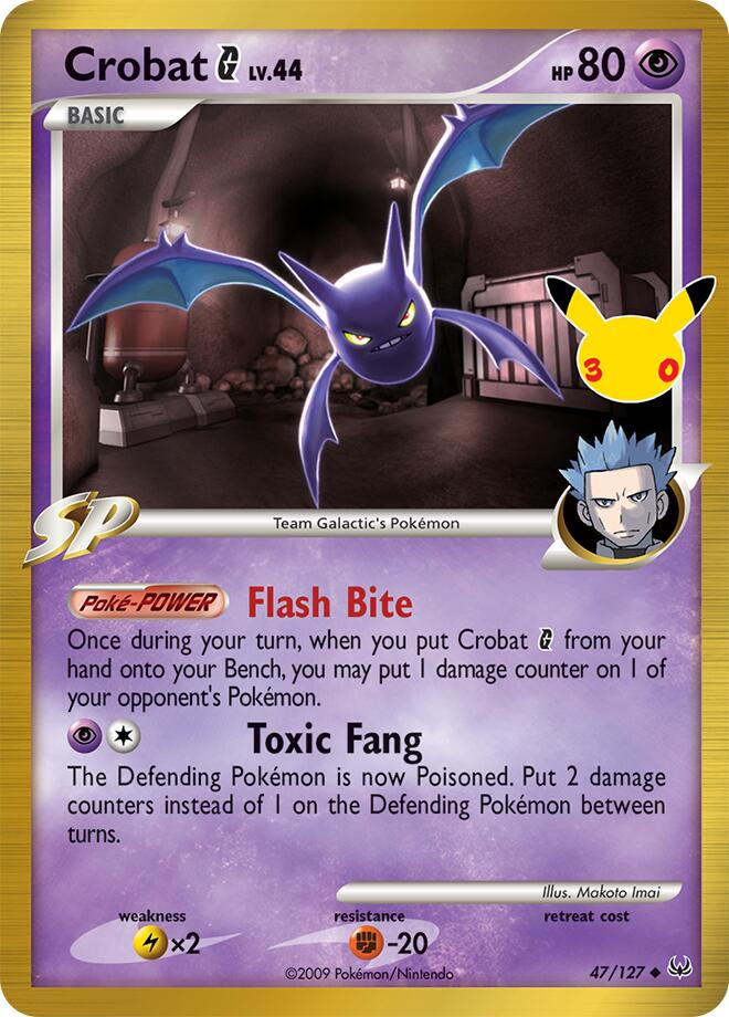 Crobat G (47/127) [Mega Evolution: 30th Celebration Classic Collection] | I Want That Stuff Brandon