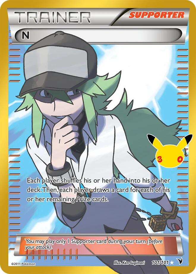 N (101/101) [Mega Evolution: 30th Celebration Classic Collection] | I Want That Stuff Brandon
