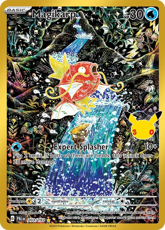 Magikarp (203/193) [Mega Evolution: 30th Celebration Classic Collection] | I Want That Stuff Brandon