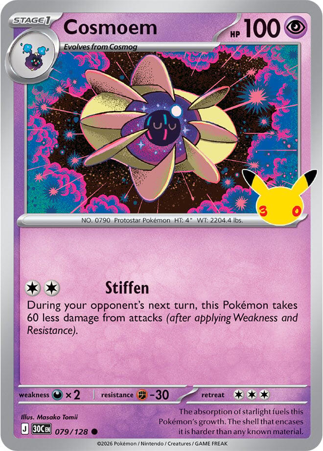 Cosmoem (079/128) [Mega Evolution: 30th Celebration] | I Want That Stuff Brandon