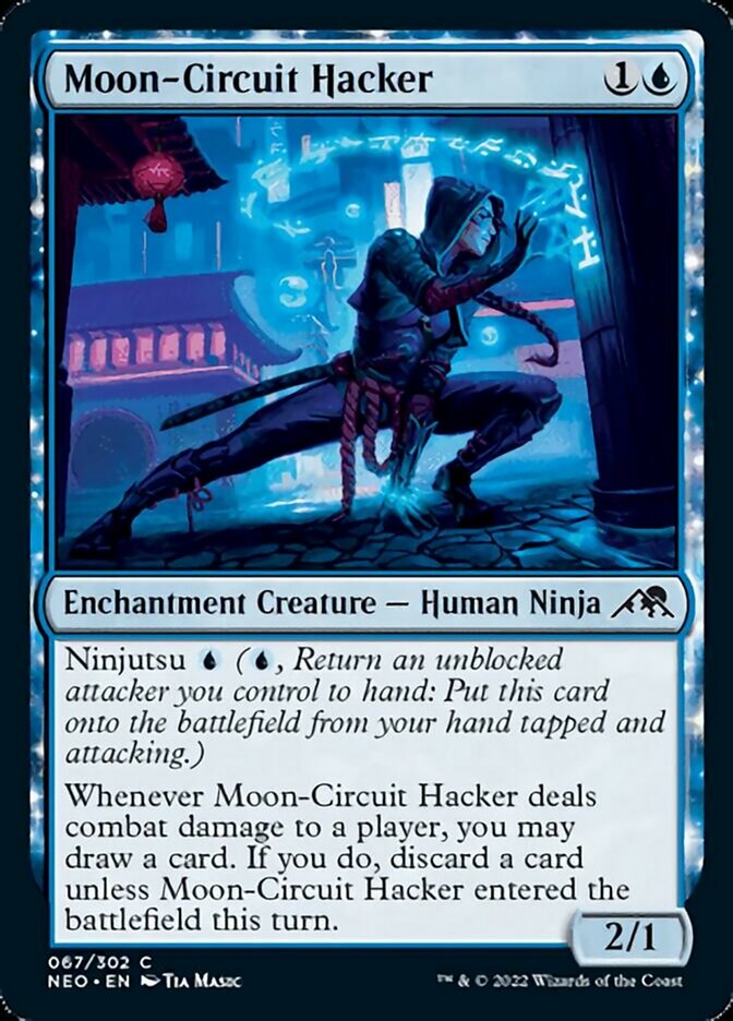 Moon-Circuit Hacker [Kamigawa: Neon Dynasty] | I Want That Stuff Brandon