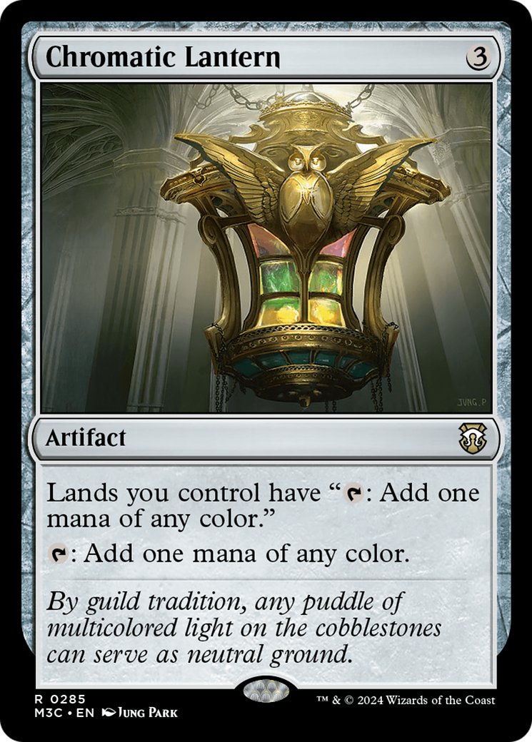 Chromatic Lantern (Ripple Foil) [Modern Horizons 3 Commander] | I Want That Stuff Brandon