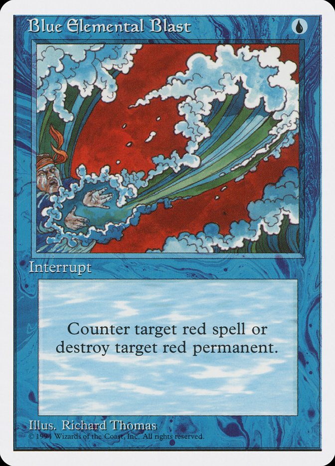 Blue Elemental Blast [Media Promos] | I Want That Stuff Brandon