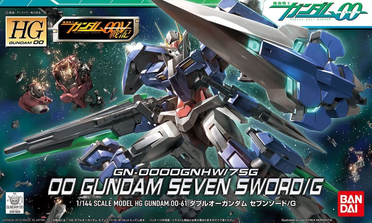 GN-0000GNHW/75G  00 Gundam Seven Sword/G HG | I Want That Stuff Brandon