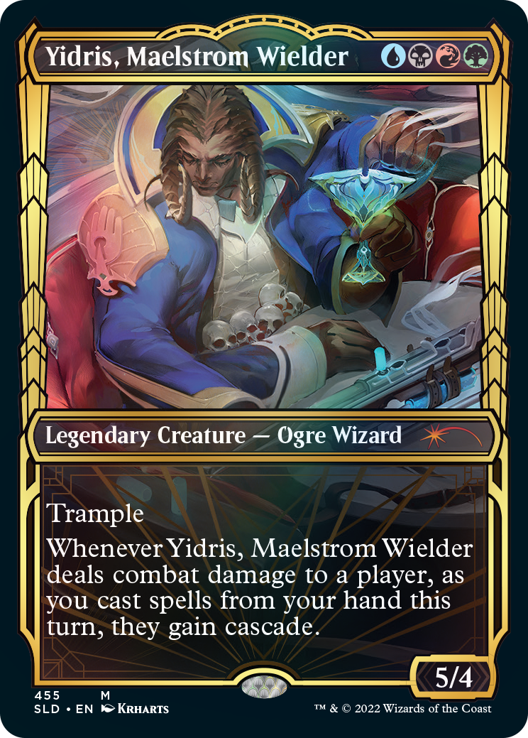 Yidris, Maelstrom Wielder (Showcase Gilded Foil) [Secret Lair Drop Series] | I Want That Stuff Brandon