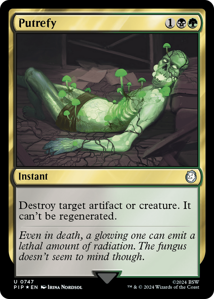 Putrefy (Surge Foil) [Fallout] | I Want That Stuff Brandon