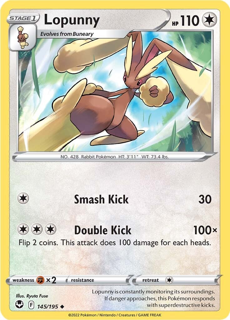 Lopunny (145/195) [Sword & Shield: Silver Tempest] | I Want That Stuff Brandon