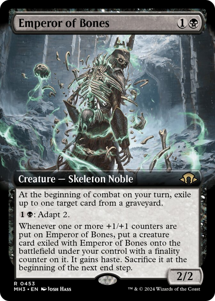 Emperor of Bones (Extended Art) [Modern Horizons 3] | I Want That Stuff Brandon