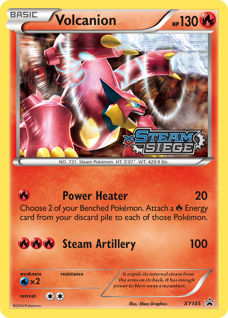 Volcanion (XY145) [XY: Black Star Promos] | I Want That Stuff Brandon