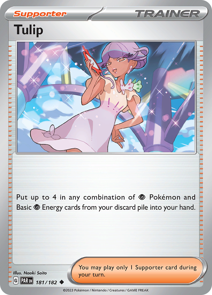 Tulip (181/182) [Scarlet & Violet: Paradox Rift] | I Want That Stuff Brandon