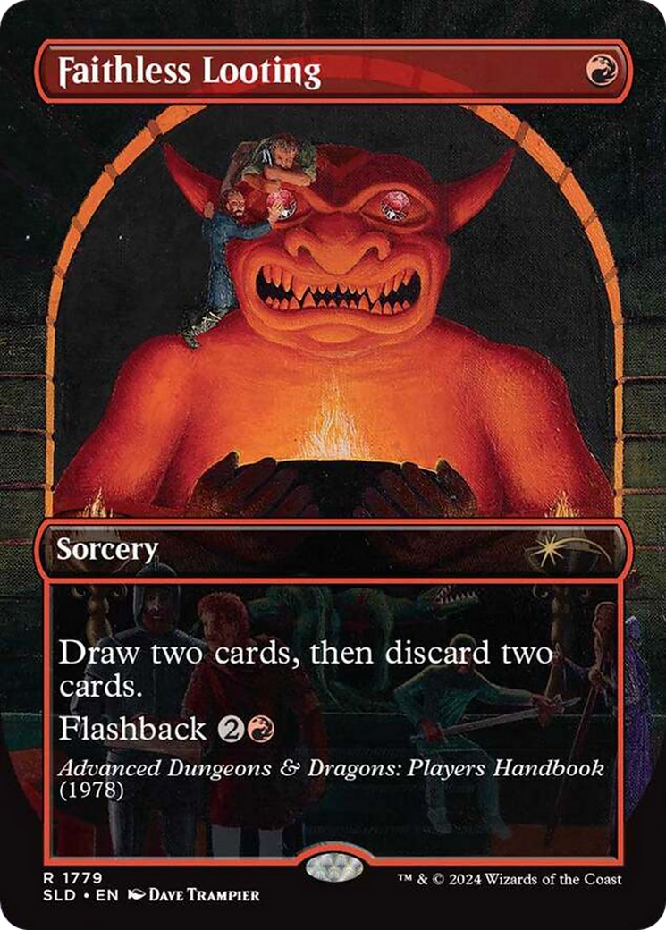 Faithless Looting (Rainbow Foil) [Secret Lair Drop Series] | I Want That Stuff Brandon