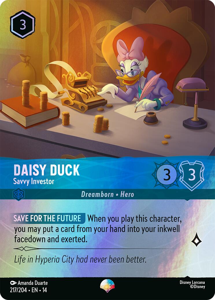 Daisy Duck - Savvy Investor (Epic) (217/204) [Hyperia City] | I Want That Stuff Brandon