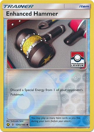 Enhanced Hammer (124a/145) (League Promo) [Sun & Moon: Guardians Rising] | I Want That Stuff Brandon
