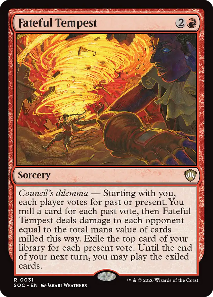 Fateful Tempest [Secrets of Strixhaven Commander] | I Want That Stuff Brandon