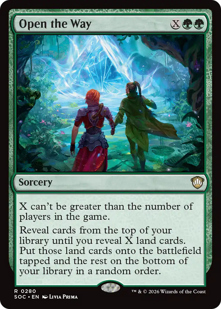 Open the Way [Secrets of Strixhaven Commander] | I Want That Stuff Brandon