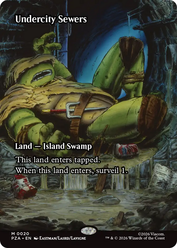Undercity Sewers (Borderless) [Teenage Mutant Ninja Turtles Eternal-Legal] | I Want That Stuff Brandon