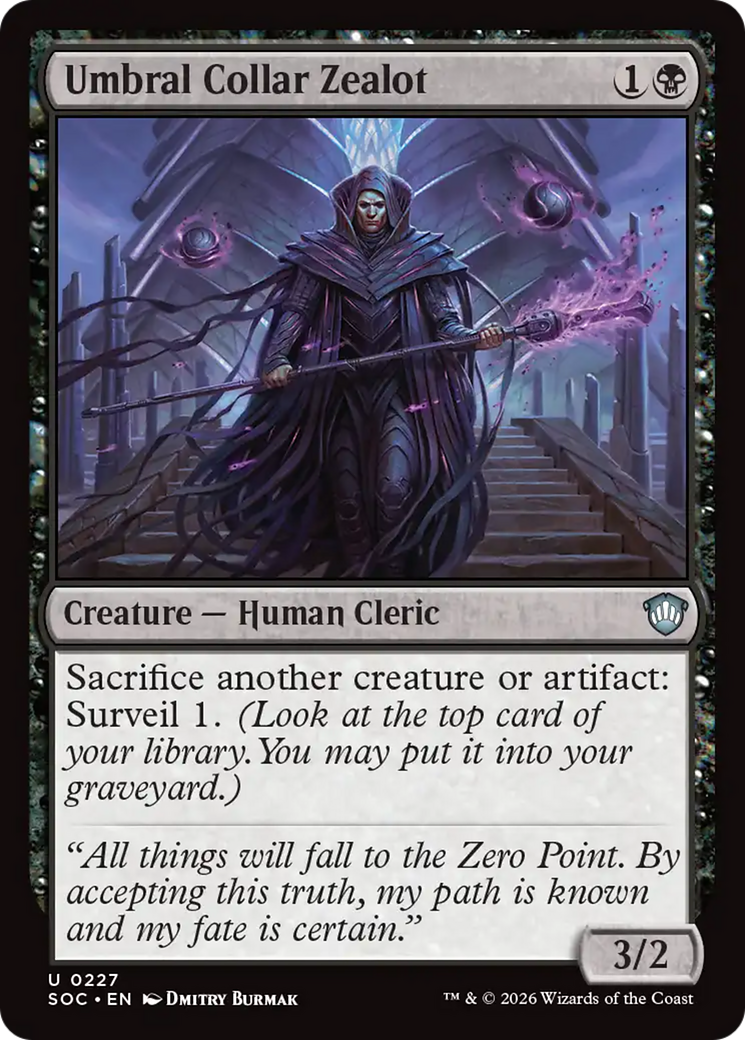 Umbral Collar Zealot [Secrets of Strixhaven Commander] | I Want That Stuff Brandon