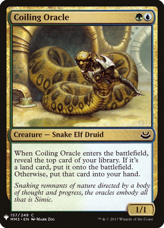 Coiling Oracle [Mystery Booster] | I Want That Stuff Brandon