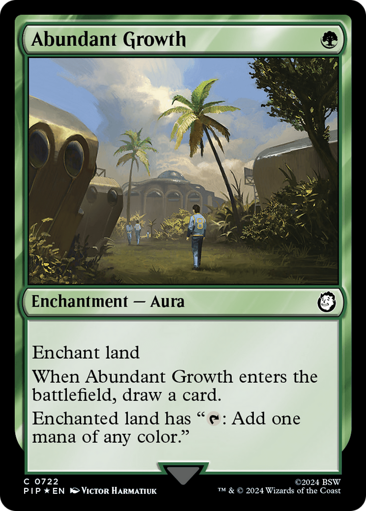 Abundant Growth (Surge Foil) [Fallout] | I Want That Stuff Brandon