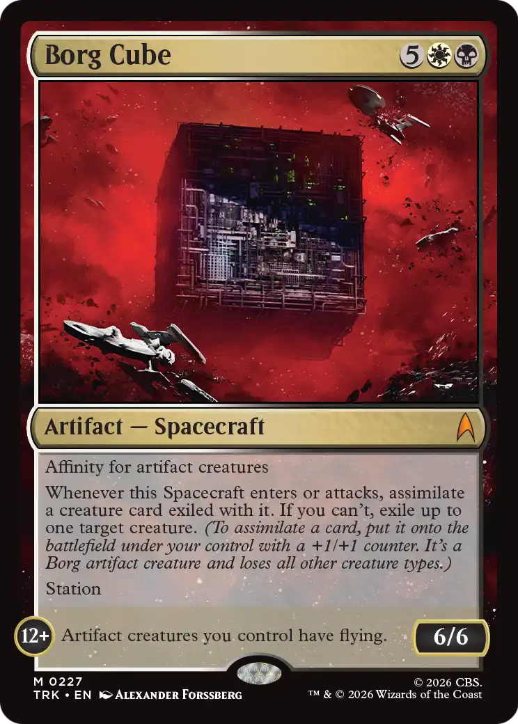 Borg Cube [Star Trek] | I Want That Stuff Brandon