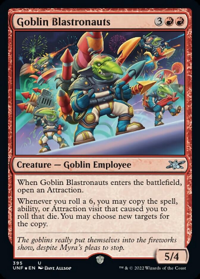 Goblin Blastronauts (Galaxy Foil) [Unfinity] | I Want That Stuff Brandon