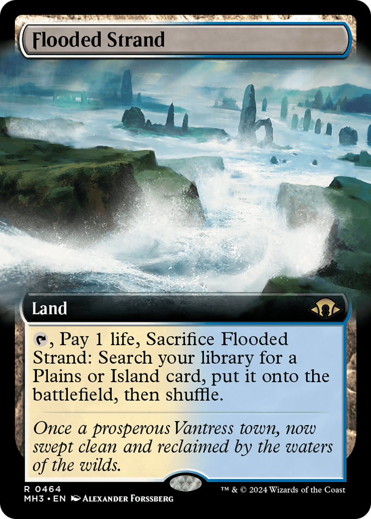 Flooded Strand (Extended Art) [Modern Horizons 3] | I Want That Stuff Brandon