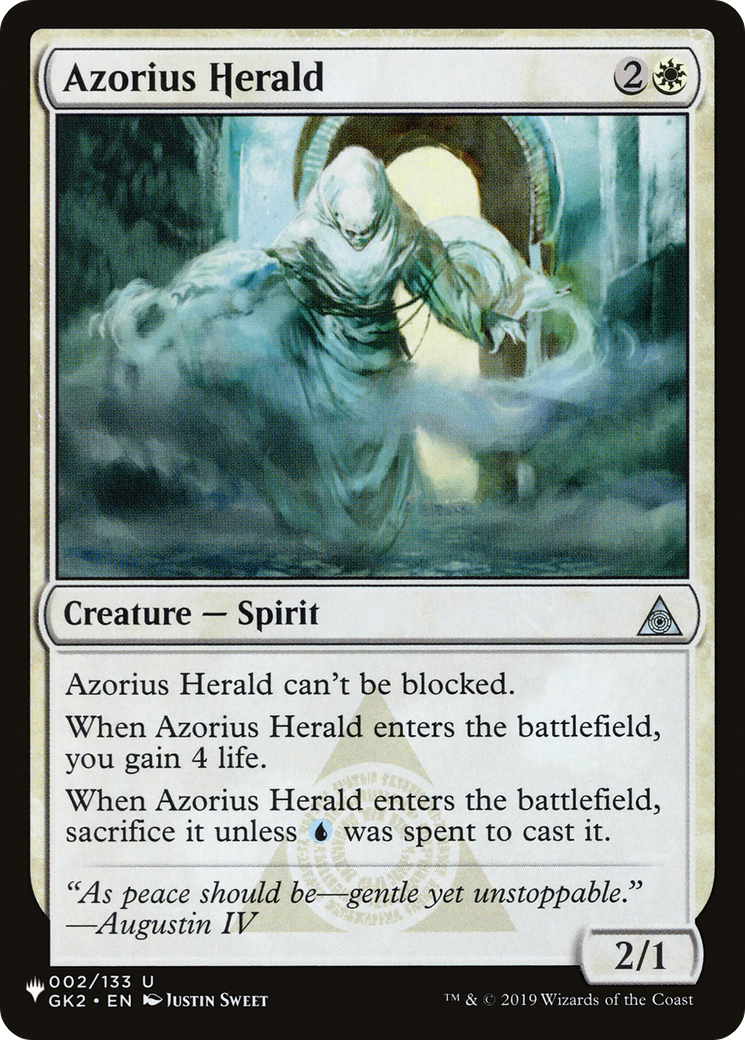 Azorius Herald [The List] | I Want That Stuff Brandon