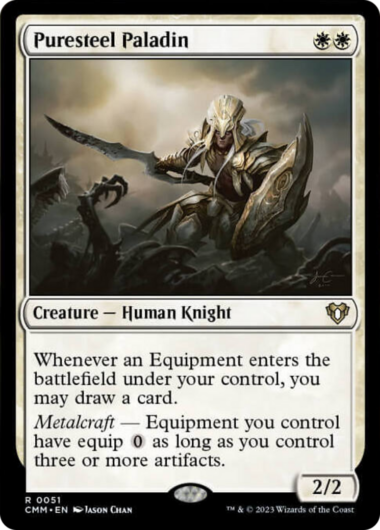 Puresteel Paladin [Commander Masters] | I Want That Stuff Brandon