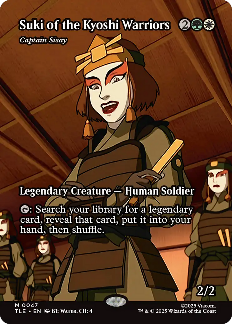 Suki of the Kyoshi Warriors - Captain Sisay (Borderless) [Avatar: The Last Airbender: Eternal-Legal] | I Want That Stuff Brandon