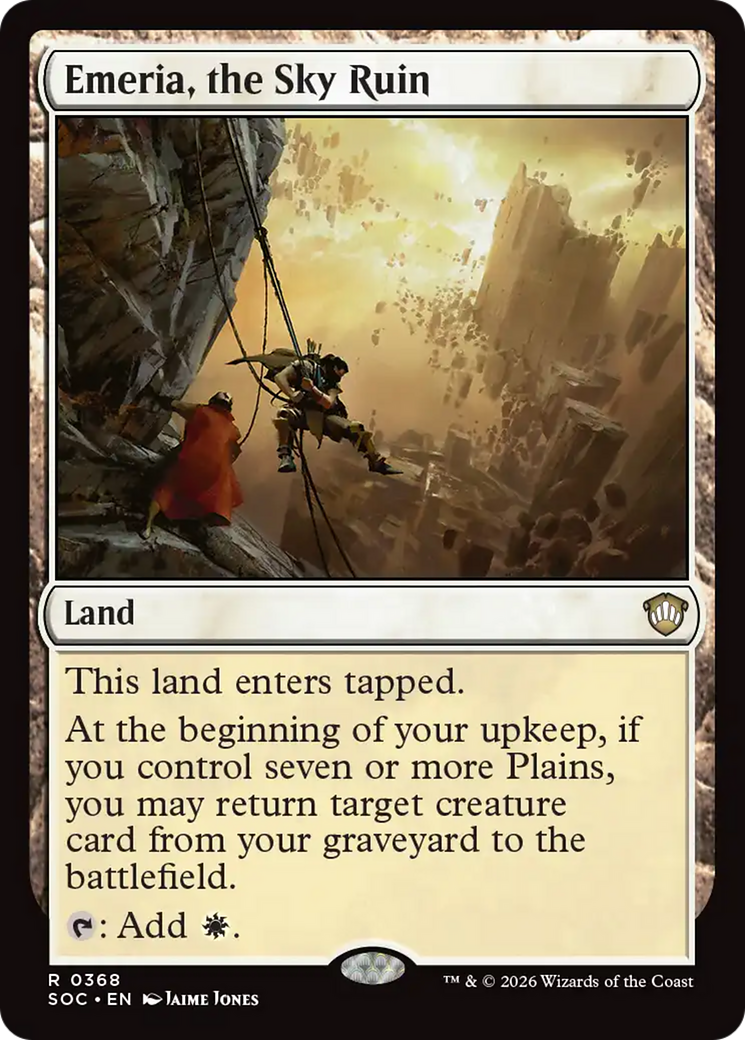 Emeria, the Sky Ruin [Secrets of Strixhaven Commander] | I Want That Stuff Brandon