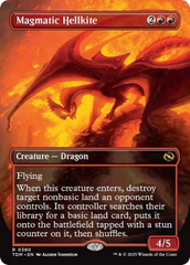 Magmatic Hellkite (Borderless) [Tarkir: Dragonstorm] | I Want That Stuff Brandon