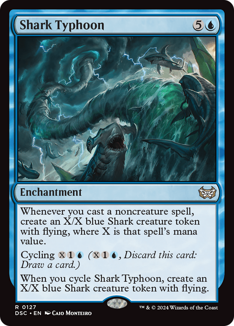 Shark Typhoon [Duskmourn: House of Horror Commander] | I Want That Stuff Brandon