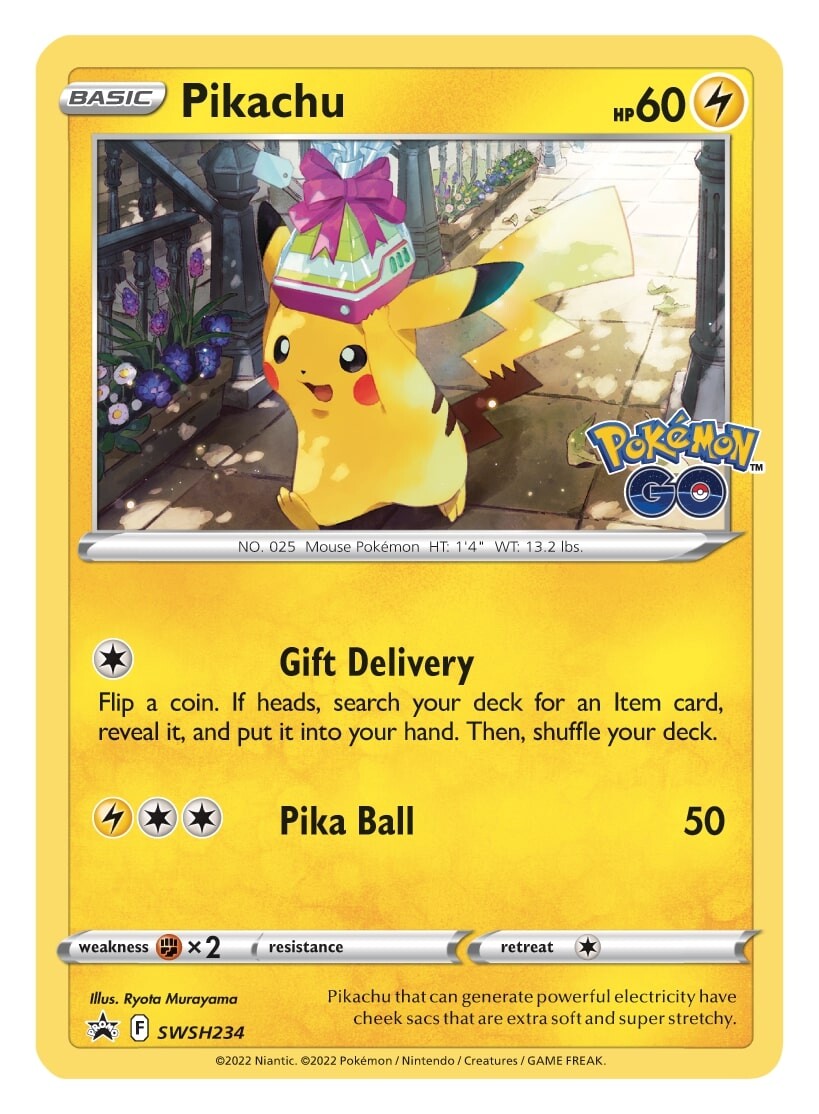 Pikachu (SWSH234) [Sword & Shield: Black Star Promos] | I Want That Stuff Brandon