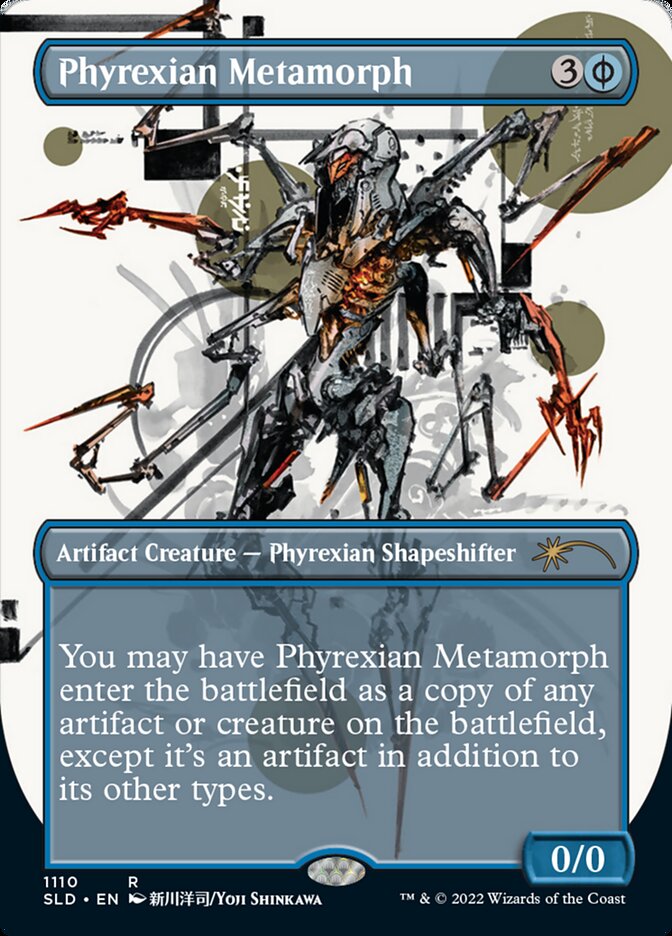 Phyrexian Metamorph (Borderless) [Secret Lair Drop Series] | I Want That Stuff Brandon