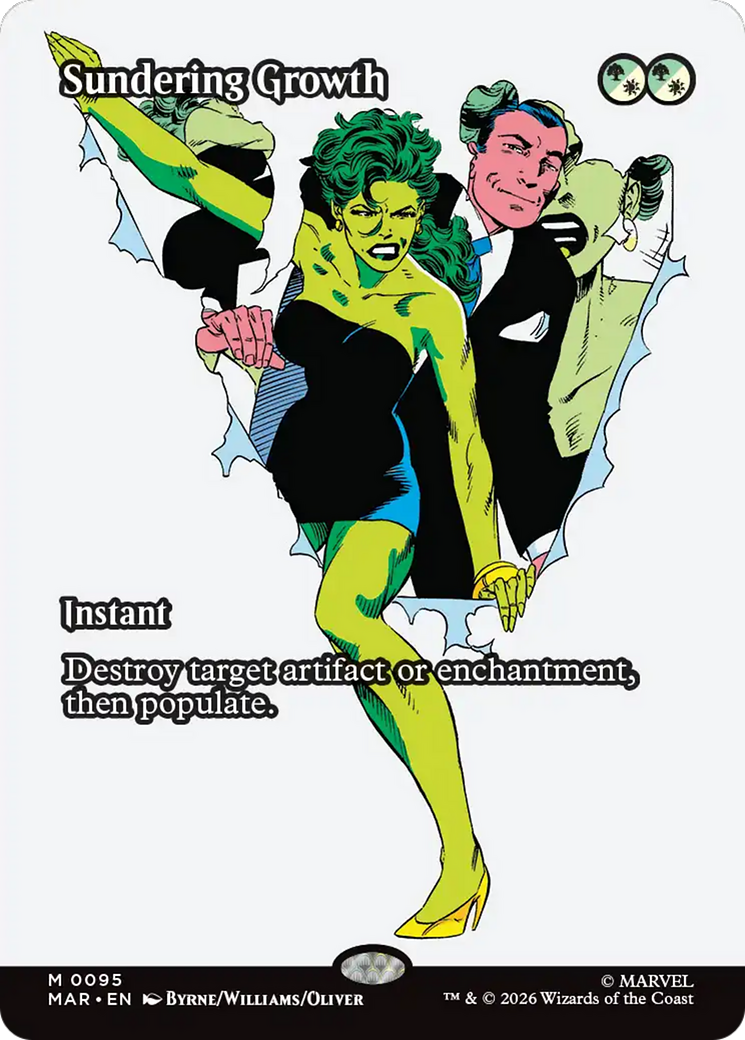 Sundering Growth (Borderless) [Marvel Universe: Eternal-Legal] | I Want That Stuff Brandon