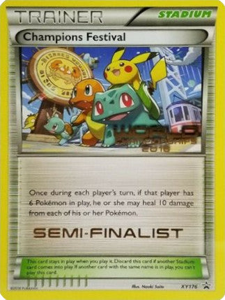 Champions Festival (XY176) (2016 Semi-Finalist) [XY: Black Star Promos] | I Want That Stuff Brandon