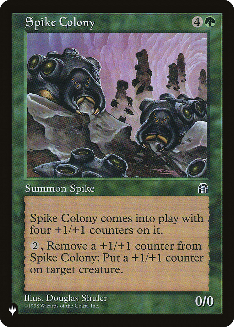 Spike Colony [The List Reprints] | I Want That Stuff Brandon