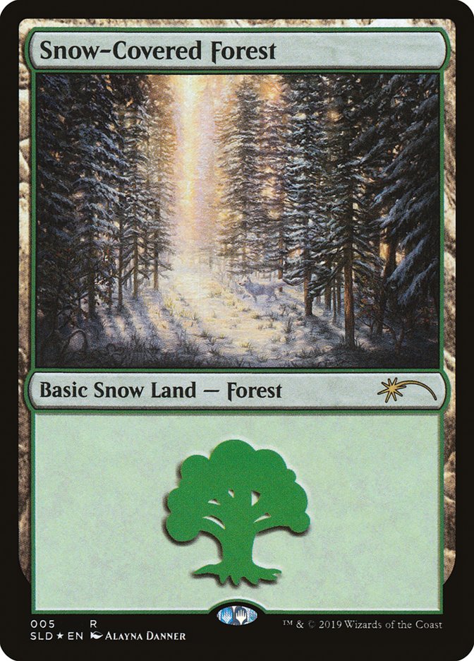 Snow-Covered Forest (005) [Secret Lair Drop Series] | I Want That Stuff Brandon