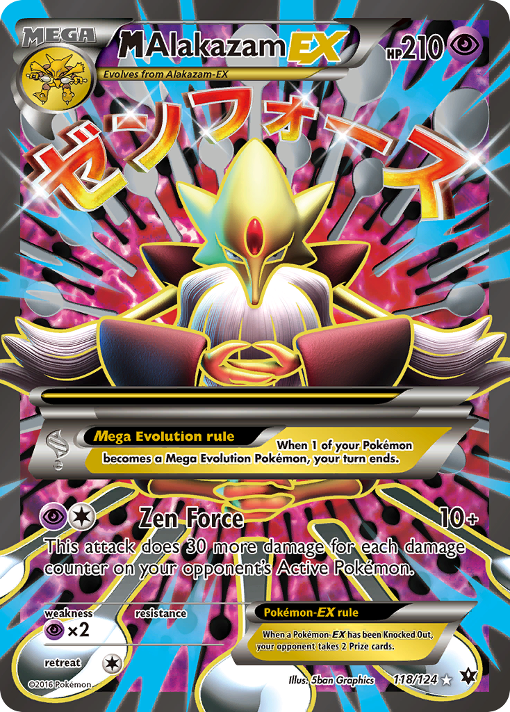 M Alakazam EX (118/124) [XY: Fates Collide] | I Want That Stuff Brandon