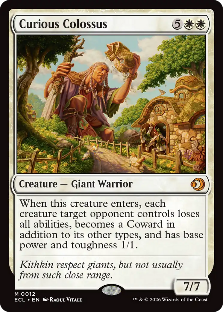 Curious Colossus [Lorwyn Eclipsed] | I Want That Stuff Brandon