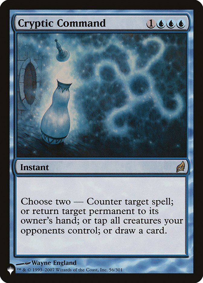 Cryptic Command [The List] | I Want That Stuff Brandon