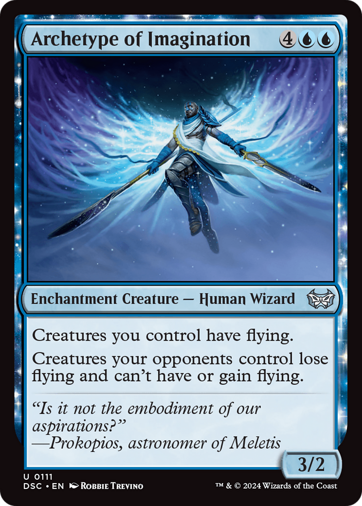 Archetype of Imagination [Duskmourn: House of Horror Commander] | I Want That Stuff Brandon